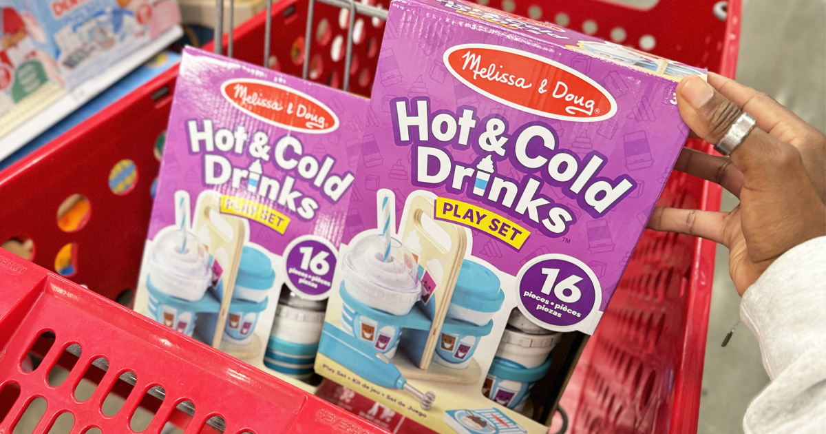 Melissa & Doug 16-Piece Hot & Cold Drink Set Only $9.99 on Target