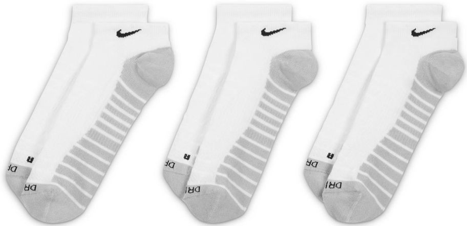 mens 3 pack of white ankle socks