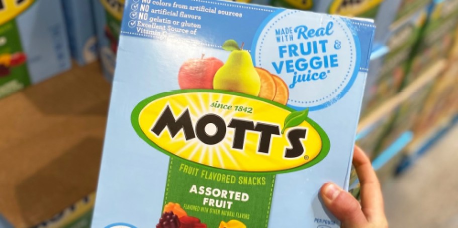 *HOT* Mott’s Fruit Snacks 40-Count Box Only $3.99 Shipped (Just 10¢ Each!)