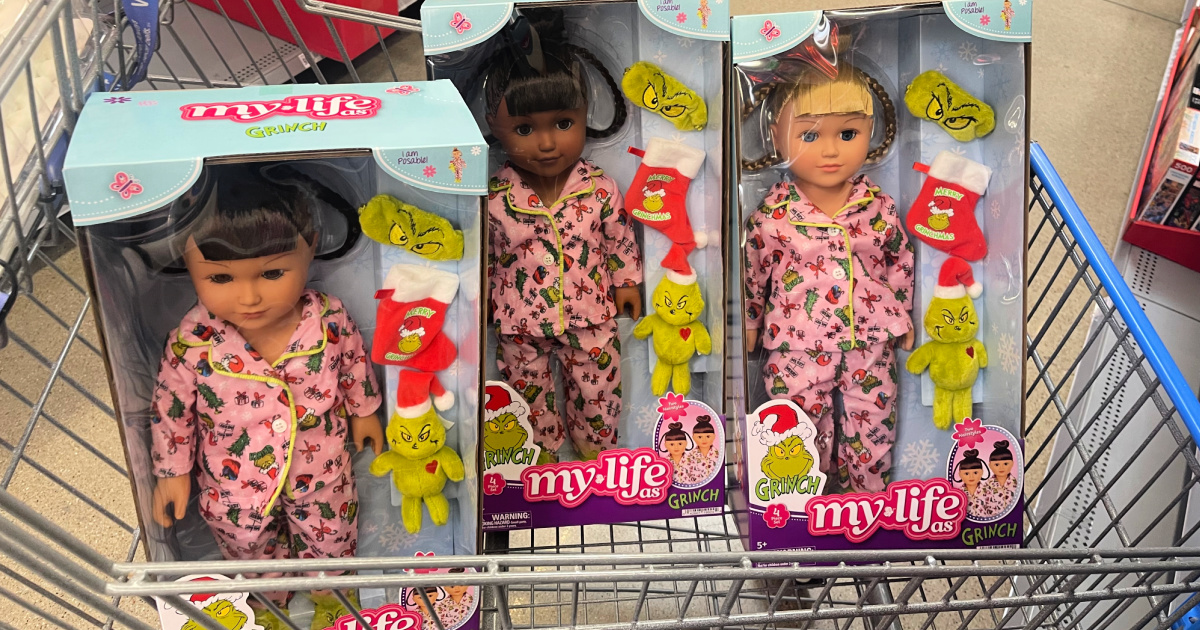 My Life As Grinch Dolls Available at Walmart (Will Sell Out!)