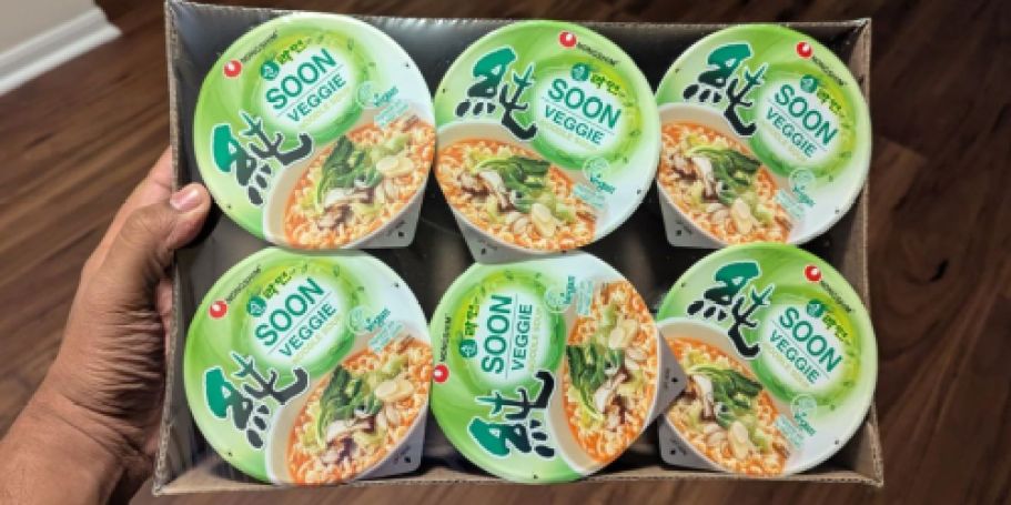 Nongshim Veggie Noodle Soup 6-Pack Just $5.53 Shipped on Amazon