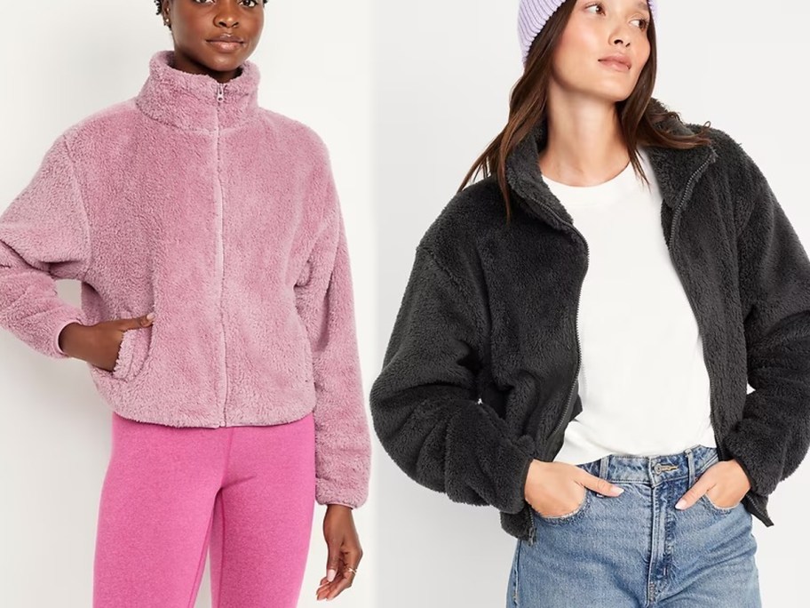 Old navy women’s sherpa jackets