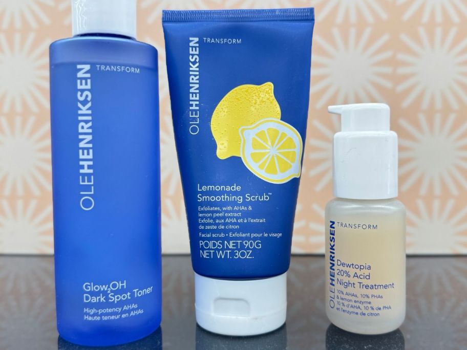 OleHenriksen Acids Done Bright Smoothing Skincare Set