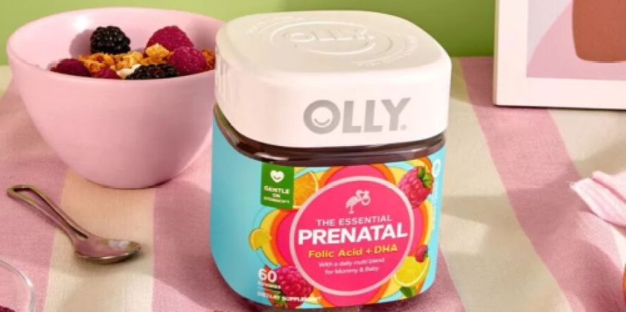 OLLY Prenatal Gummies 30-Day Supply $9.61 Shipped on Amazon | Great Taste & Easy to Take