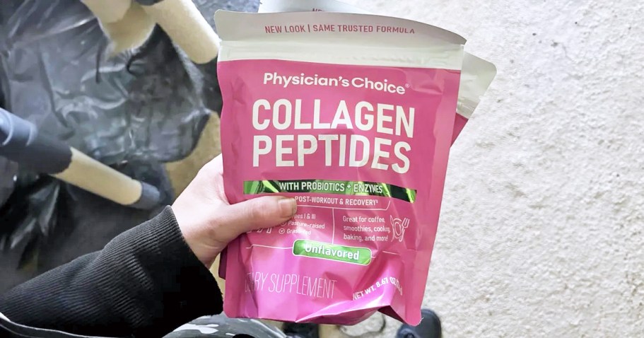 Physician’s Choice Collagen Peptides Just $9.98 Shipped on Amazon | Supports Hair, Skin, & Joints