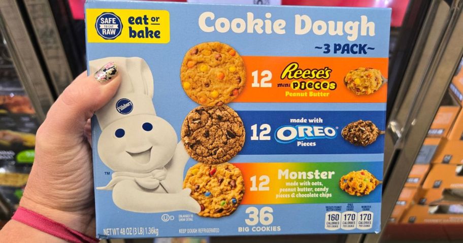 A Pillsbury Cokie Dough Variety Pack from Sam's Club