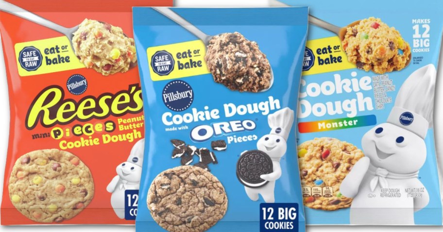 Pillsbury Cookie Dough Variety Packs