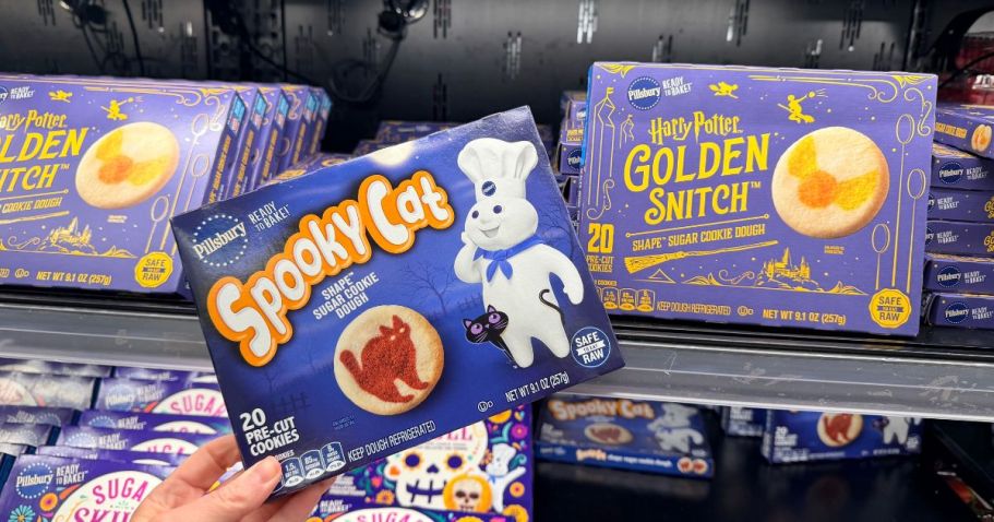 We Found New Halloween & Harry Potter Pillsbury Cookies at Target!