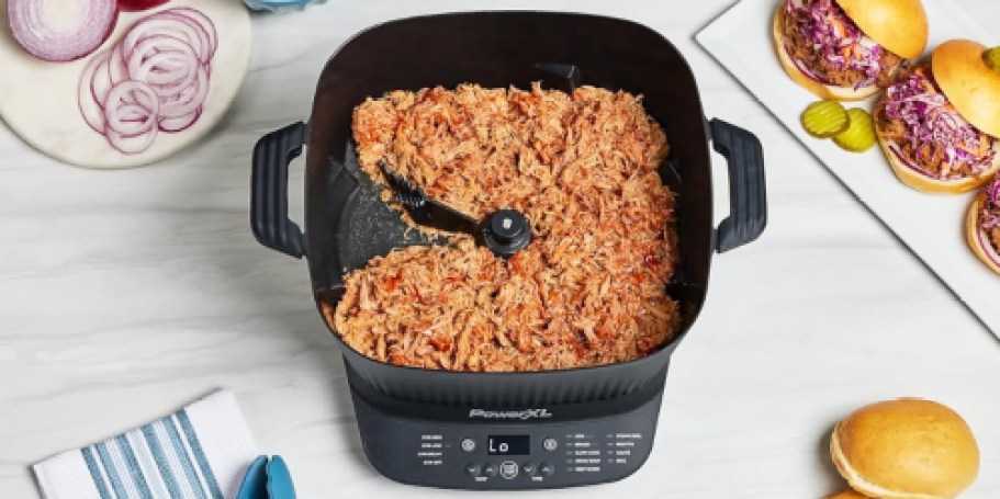 PowerXL StirMax Multi-Cooker Just $79 Shipped on Walmart.com (Stirs, Shreds, Braises, & More!)