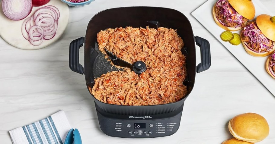 PowerXL StirMax Multi-Cooker Just $79 Shipped on Walmart.com (Stirs, Shreds, Braises, & More!)