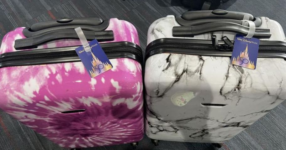 2 hard side baggage carrion