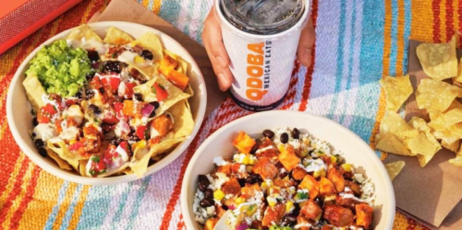 Qdoba Halloween Special: Buy 1 Entree & Drink, Get 1 Entree FREE!