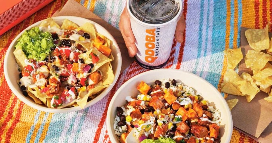 Qdoba Halloween Special: Buy 1 Entree & Drink, Get 1 Entree FREE!