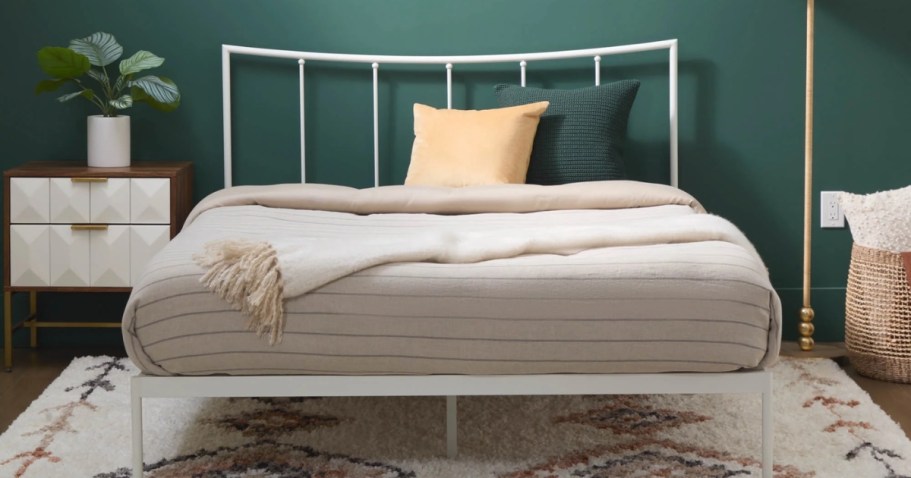 GO! Up to 60% Off Walmart Bed Frames | King-Size Metal Style Only $70 Shipped