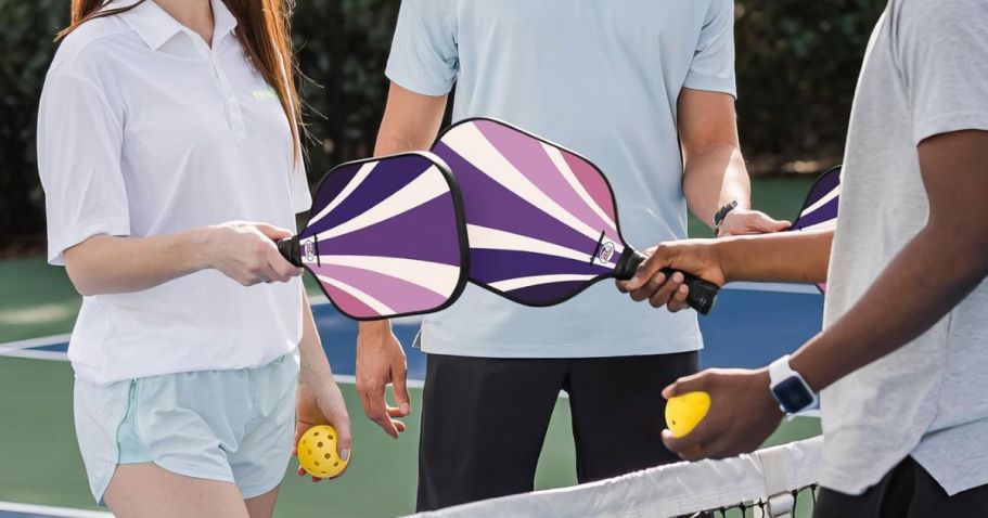 Pickleball Paddle Set JUST $14.39 on Amazon | Perfect for Beginners