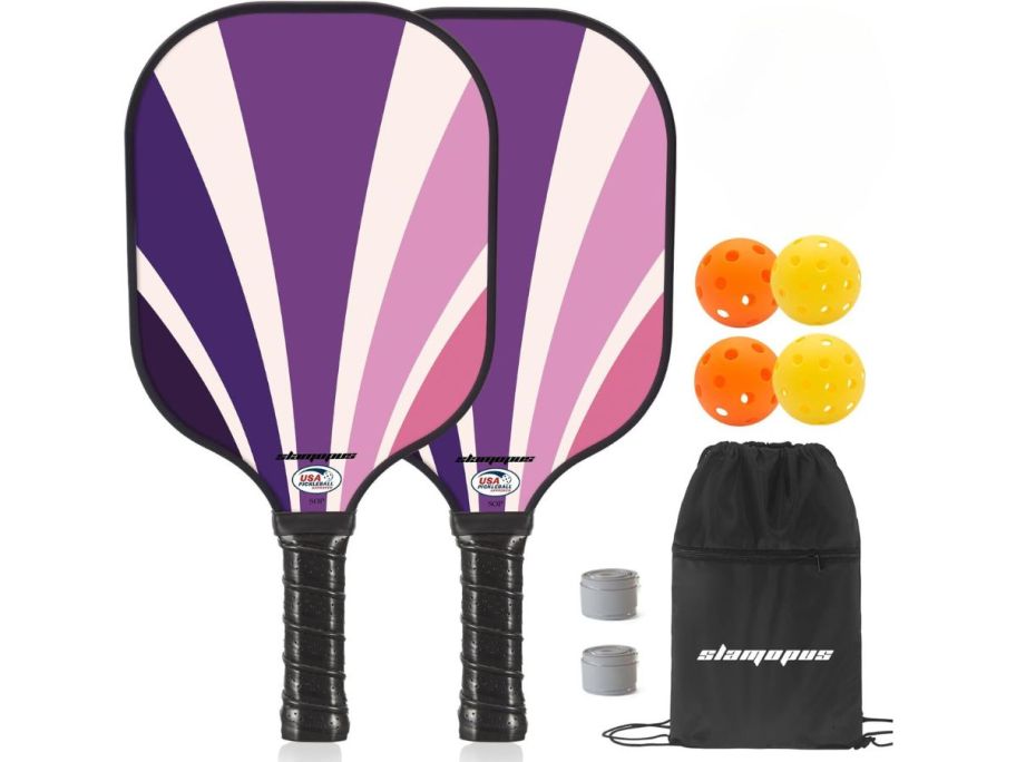 Stock image of SLAMOPUS Pickleball Paddle Set