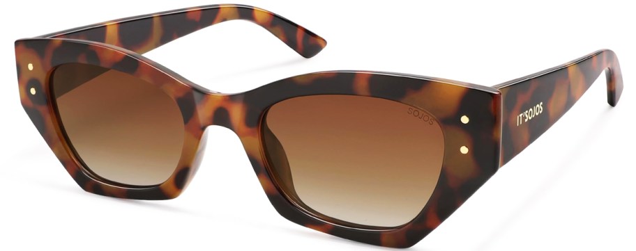 tortoise shell sunglasses with brown lenses