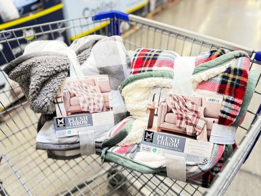 Sam’s Club Velvet Plush Throw Blankets ONLY $12.98