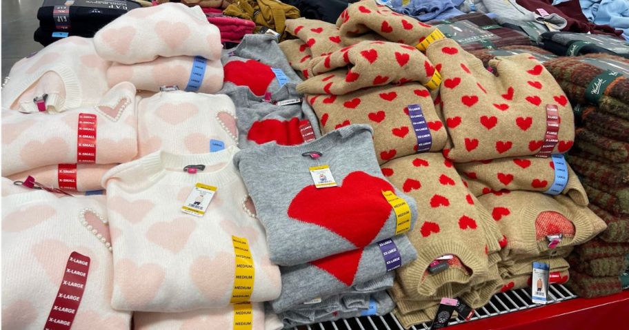 Sam's Club Valentine Sweaters