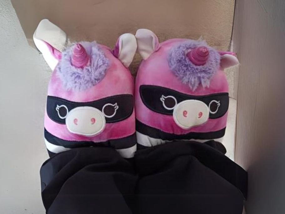 Squishmallows Halloween Slippers ONLY $5.98 on Walmart.com (Reg. $15)