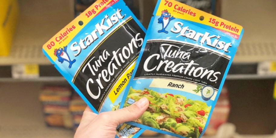 StarKist Tuna Creations 12-Pack Only $7.82 Shipped on Amazon (Just 65¢ Per Pouch!)