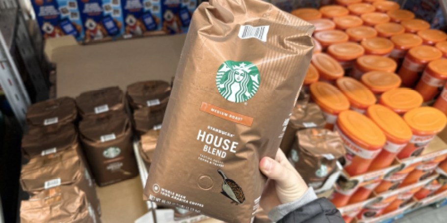 HUGE Starbucks Ground Coffee 40oz Bags Only $12.98 at Sam’s Club (Reg. $19)