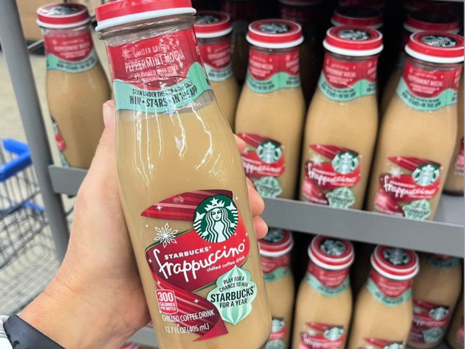 Starbucks Peppermint Mocha Frappuccino 12-Pack Only $26 Shipped on Amazon