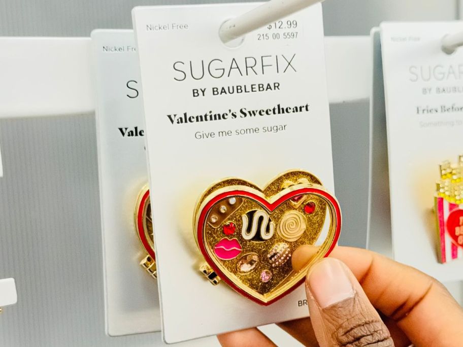 Sugarfix by BaubleBar Valentine's Sweetheart Brooch