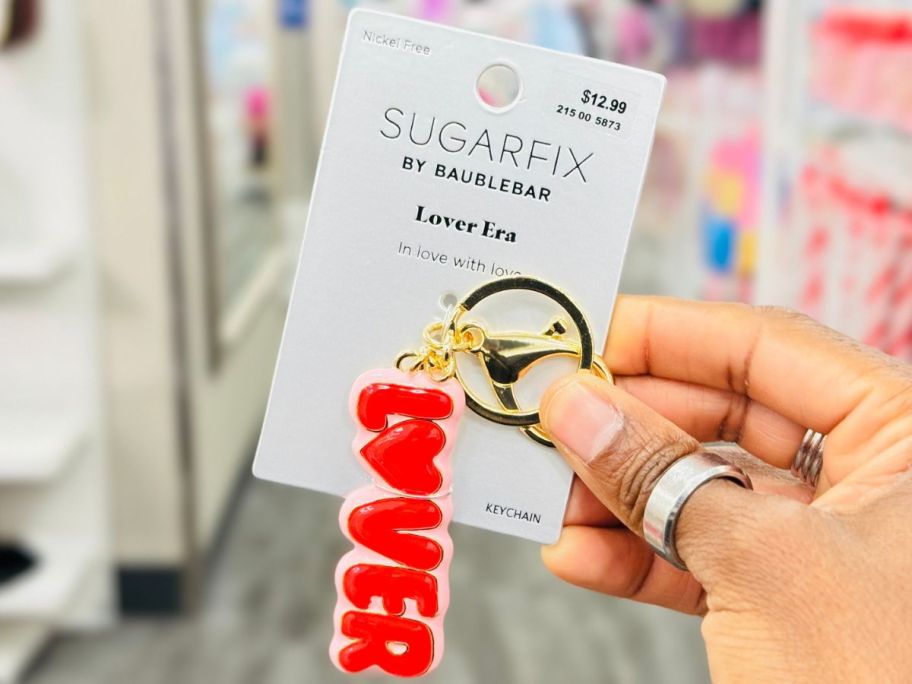 Sugarfix by BaubleBar Lover Era Keychain