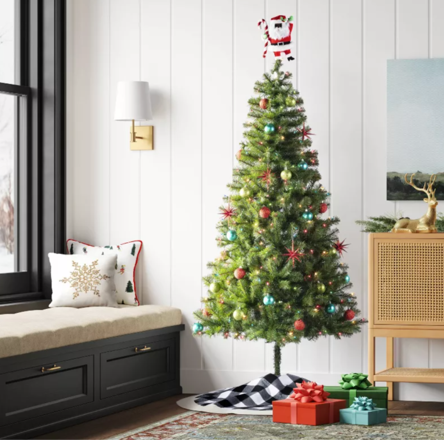 A PreLit Target Christmas Tree 