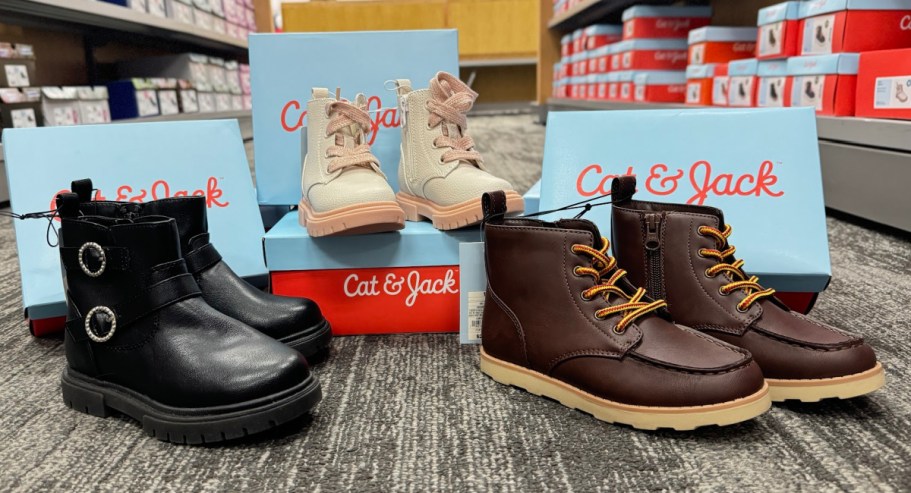 Get 50% Off Cat & Jack Boots & Slippers at Target | Styles from $5!