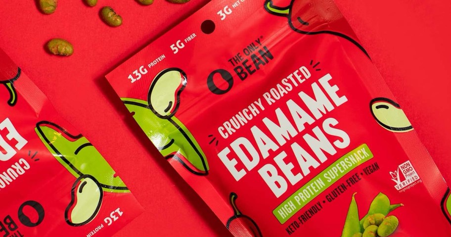 The Only Bean Crunchy Roasted Edamame Beans Snack 