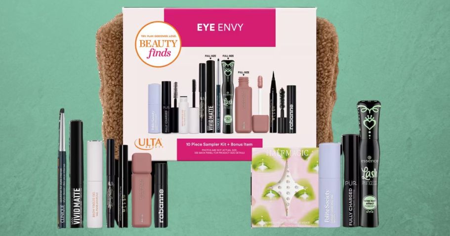 ULTA Beauty Gift Set Only $20 | Includes 11 Eyeshadows, Liners, & Mascaras!