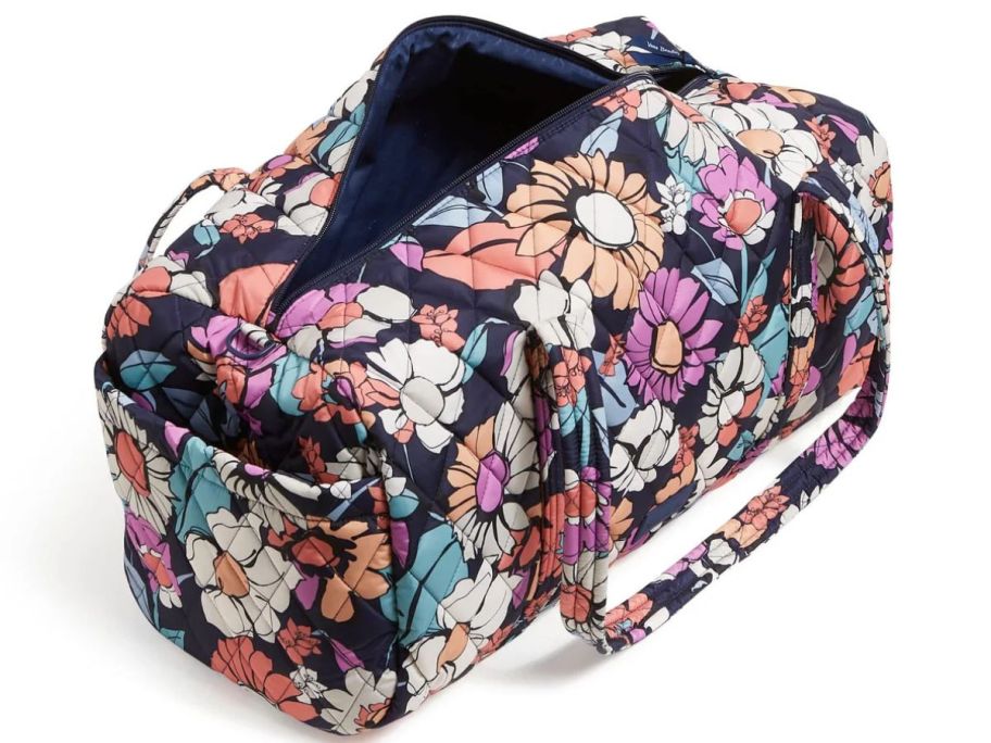 a floral Vera Bradley Large Travel Duffle 