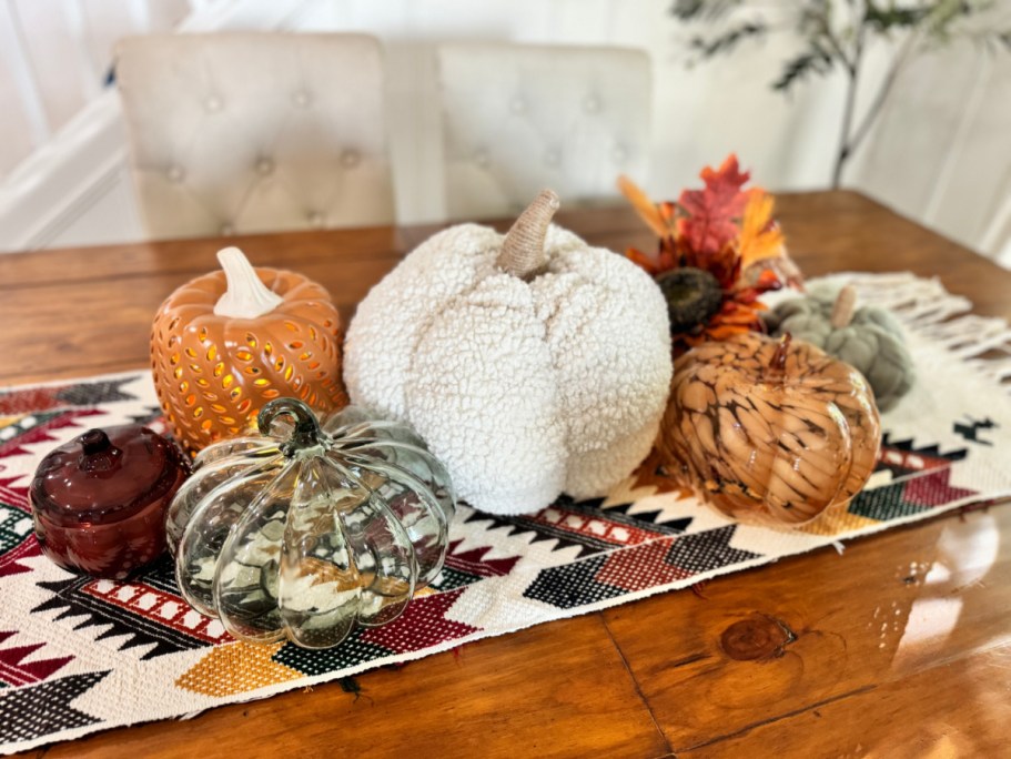 Create a Fall Tablescape w/ My Favorite Walmart Decor Finds (Most Are Under $10!)