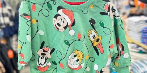 Kids Holiday Character Sweatshirts Just $8.98 on Walmart.com