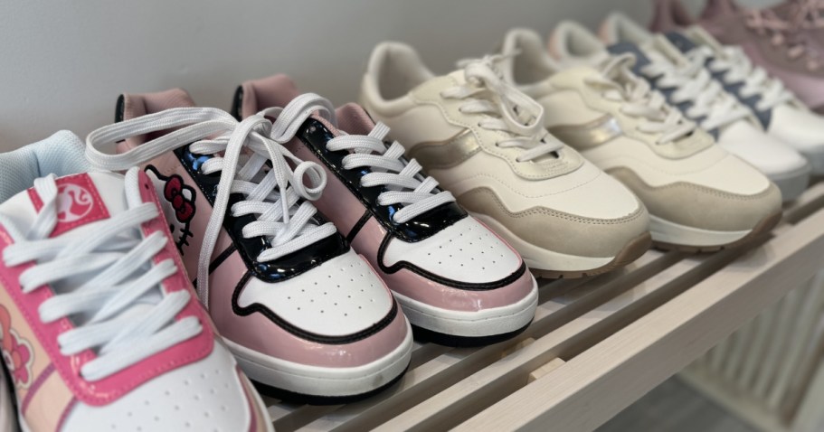 Walmart Women’s Retro & Character Sneakers Just $15 or LESS!