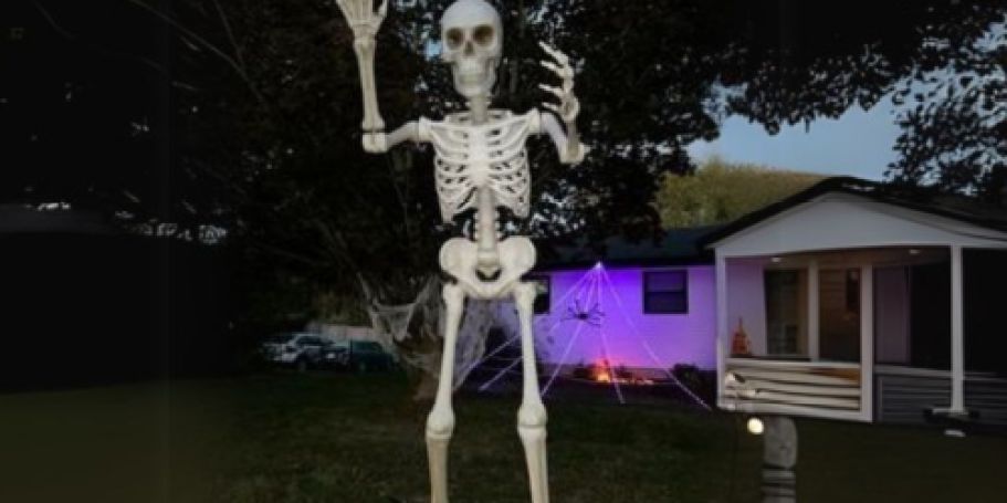 RUN! Giant 10′ Posable Skeleton Only $62 on Walmart.com (Reg. $249)