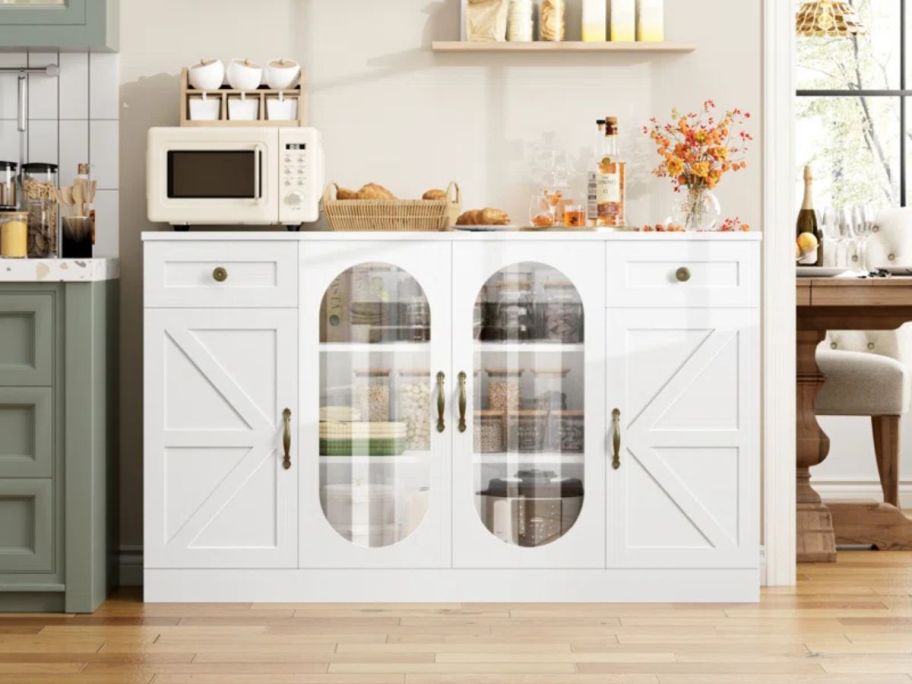 Gracie Oaks Modern Farmhouse Style Sideboard 