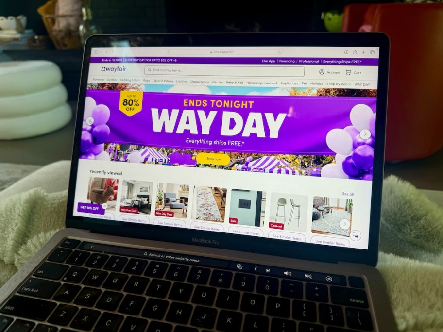 Last Chance for Wayfair’s Way Day Sale | Up to 80% Off Furniture, Rugs, Bedding & More