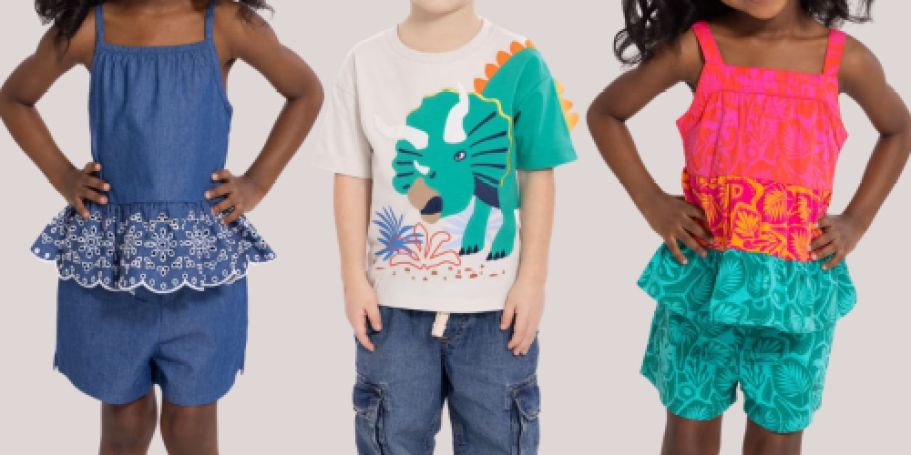 New Wonder Nation Kids Summer Clothes Dropped on Walmart.com