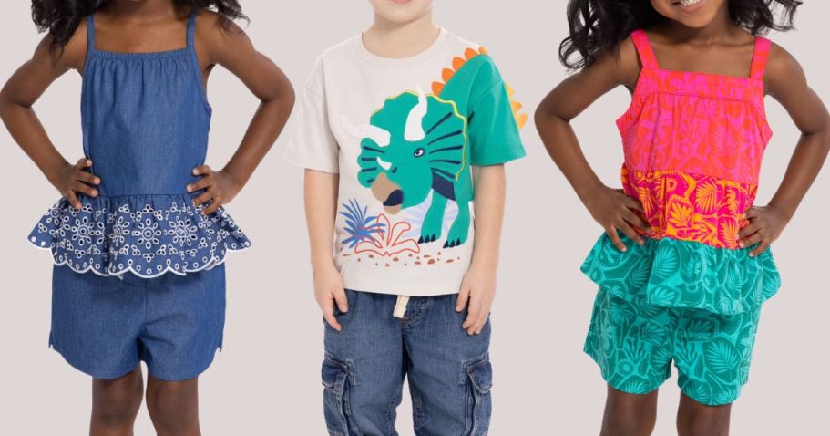 New Wonder Nation Kids Summer Clothes Dropped on Walmart.com