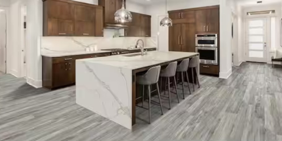 Home Depot Vinyl Flooring from $1.19/Sq.Ft. (Today Only!)