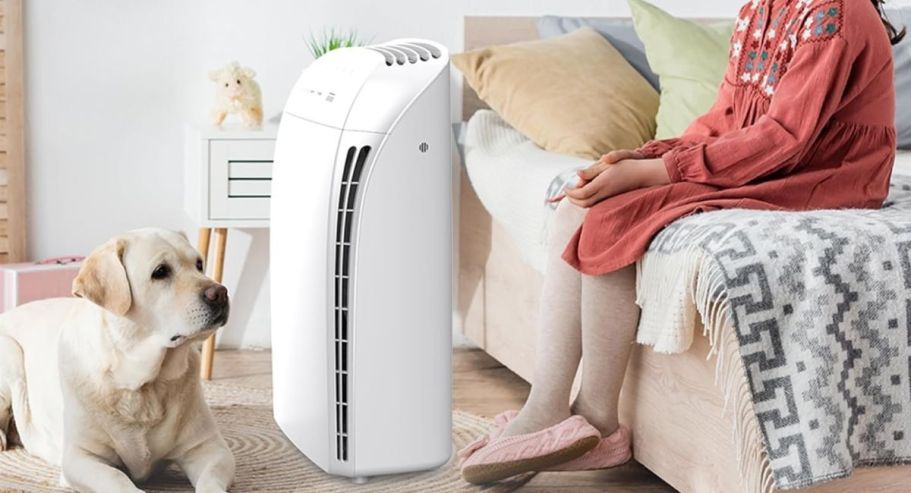 HEPA Air Purifier Just $62.99 Shipped on Amazon | Removes 99.97% of Pet Dander, Dust & More