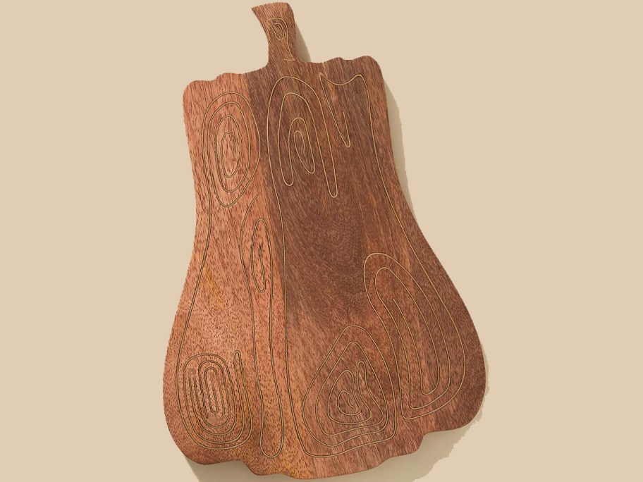 wooden gourd cheeseboard 