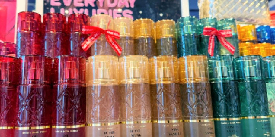 Bath & Body Works Body Mists Just $5.95 (Regularly $19)