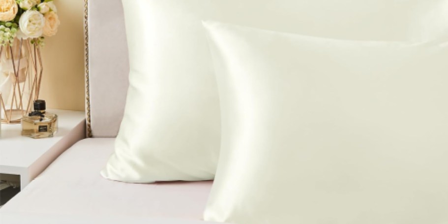 Satin Pillowcase 2-Pack JUST $3 Shipped w/ Amazon Prime (Over 27K 5-Star Reviews!)