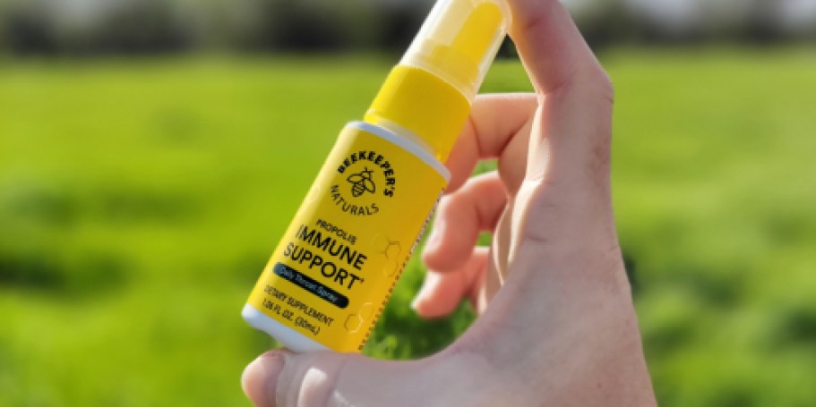 Beekeeper’s Naturals Throat Spray Just $9.79 Shipped for Amazon Prime Members