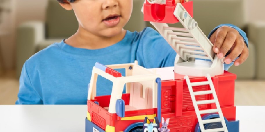 Bluey Fire Truck Only $9 on Amazon (Reg. $25)