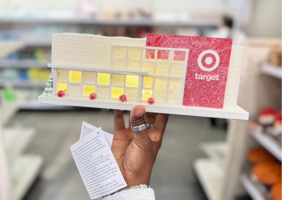 NEW Target Bullseye’s Playground Christmas Finds | $5 Light-Up Target Store, $1 Ornaments, & More!